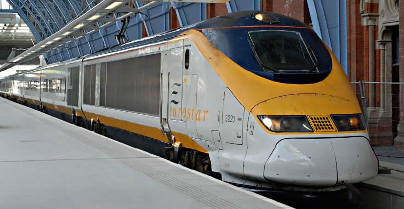 Eurostar Kings Cross St Pancras London